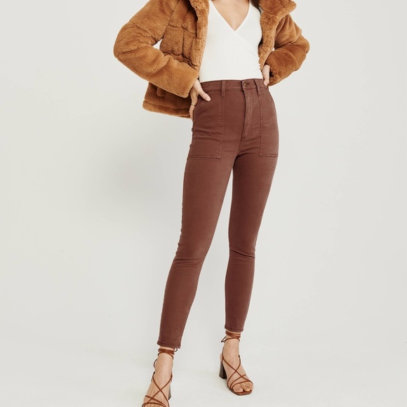 Abercrombie & Fitch Pants - A&F Ultra High Rise Ankle Pants